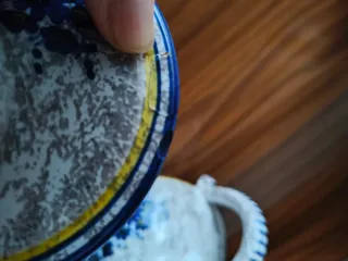 Teiera ceramica Deruta decoro Ricco Deruta