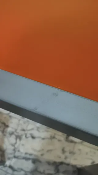 Tavolo allungabile e 2 Sedie Cucina Cristal Arancione