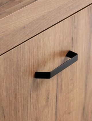 Mueble de salón comedor madera y metal