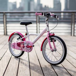 Bicicleta niños 16 pulgadas Btwin 500 Doctor Girl blanca