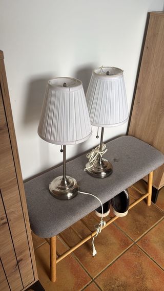 Juego de 2 lámparas de mesa