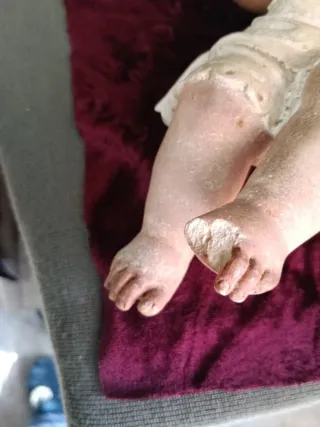 Antigua figura Niño Jesús