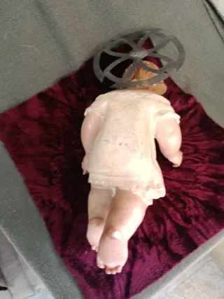 Antigua figura Niño Jesús