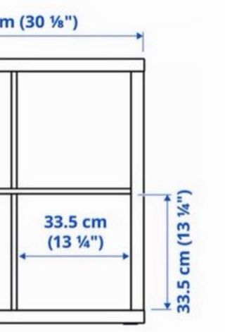 Estantería blanca de madera