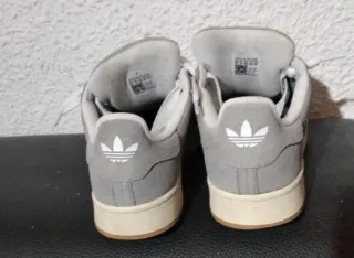 Adidas Campus Grises Blancas