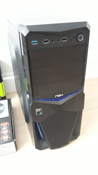 PC Nox AMD Athlon II 8GB GTX 650 Ti SSD-HDD