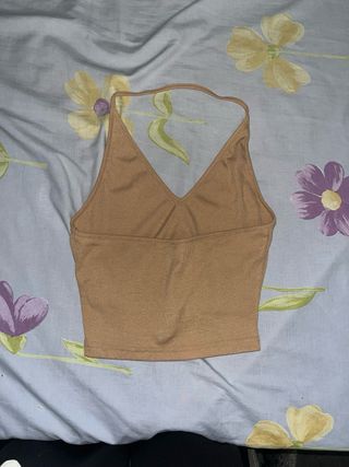 Camiseta de rayas verde y blanca