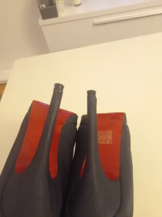 Zapatos de tacón marino Carolina Boix