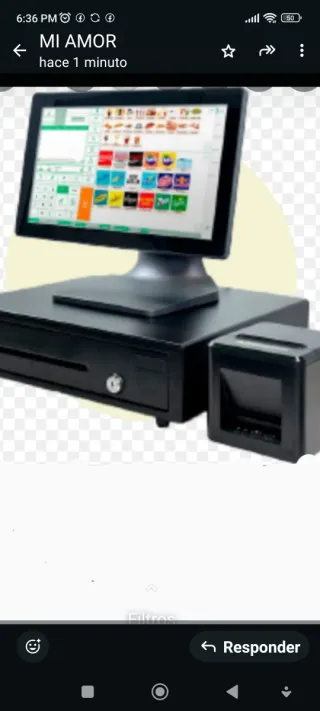 TPV Táctil con Cajón Portamonedas