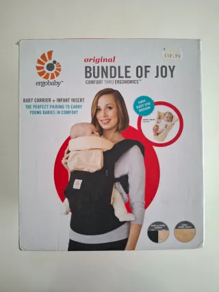 Mochila Portabebés Ergobaby Negra