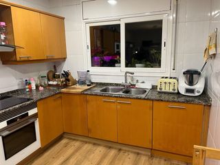 Muebles de cocina madera y mármol