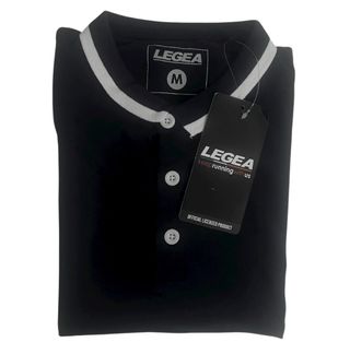 Talla M. Polo manga corta de algodón LEGEA