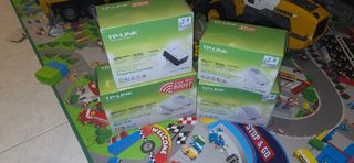 Pack 4 PLC TP-Link AV500 + AV200 (wifi)