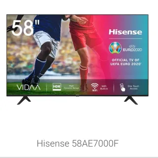Televisor Hisense 4K 58 59AE7000F