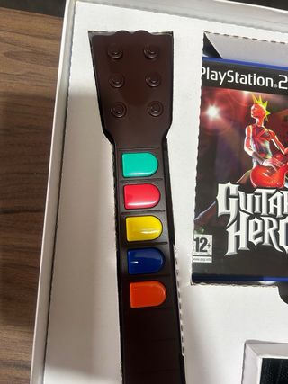 PlayStation 2 Guitar Hero Gibson SG Black Wired