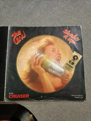 The Cars, lote de 3 vinilos, uno especial