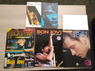 Lote Bon Jovi, Libros y Revistas de La Mascara