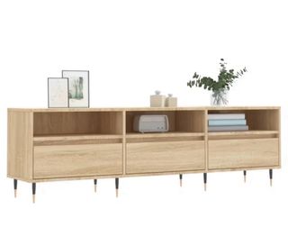 Mueble TV madera y metal