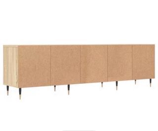 Mueble TV madera y metal