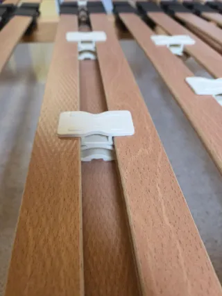 Somier de Matrimonio Láminas Madera Mediterráneo