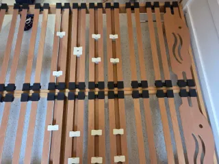 Somier de Matrimonio Láminas Madera Mediterráneo