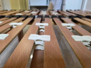 Somier de Matrimonio Láminas Madera Mediterráneo