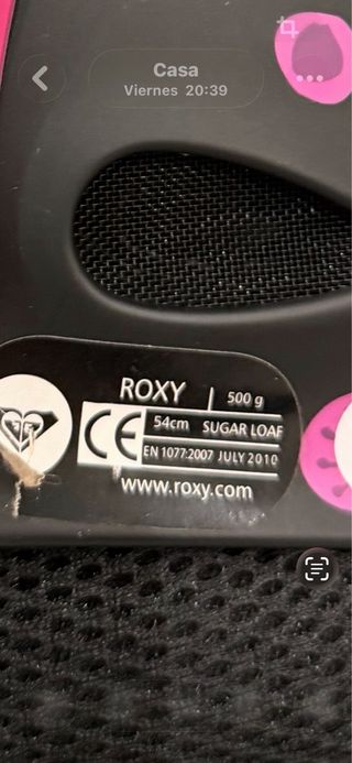 Casco de esquí infantil con diseño, Roxy