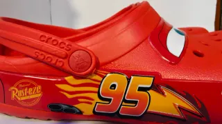 Zuecos Crocs Rojos Cars