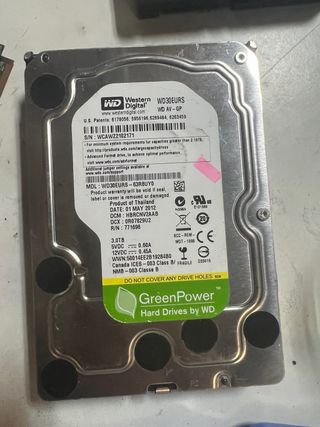 Disco Duro Western Digital 3TB WD30EURS