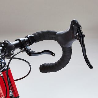 Bicicleta de carretera niños 26 pulgadas Triban 100 roja