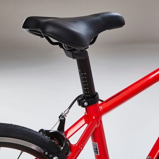 Bicicleta de carretera niños 26 pulgadas Triban 100 roja