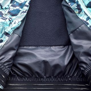 Chaqueta de esquí acolchada con cremallera fácil Niños,