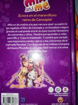 Bienvenidos a Centopia (Mia and Me. Novela) (Sp...