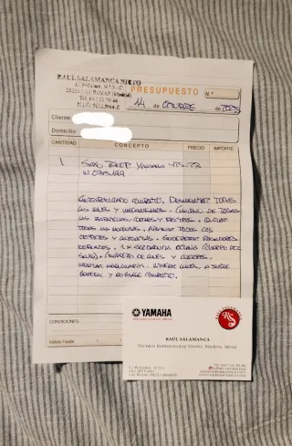 YAMAHA YTS 23 Saxofón Tenor (leer descripción)