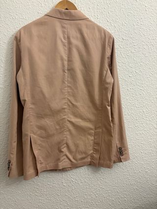 Chaqueta beige hombre