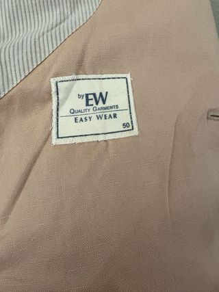 Chaqueta beige hombre