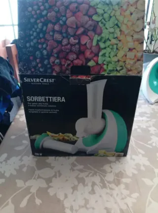 Máquina para hacer sorbetes helados