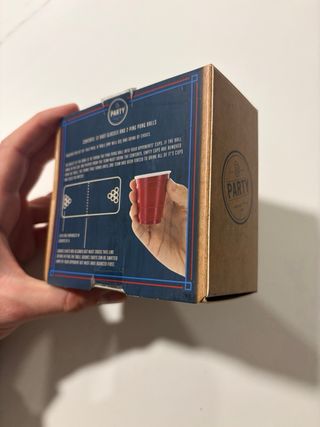 Shot Pong Juego de Vasos y Pelotas