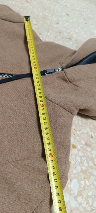 Chaqueta Mango Talla M Beige