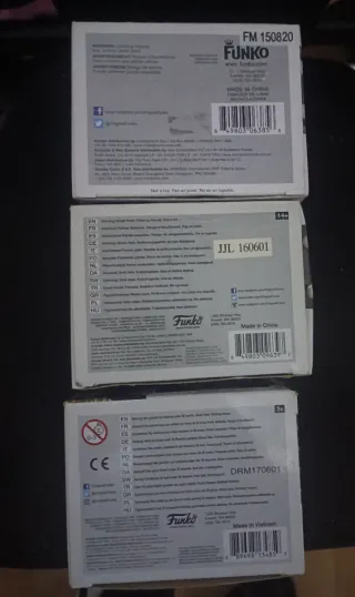 3 Figuras Funko Pop! Batman