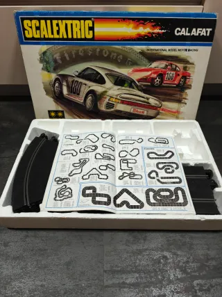 Circuito Scalextric Calafat Exin Porsche 959