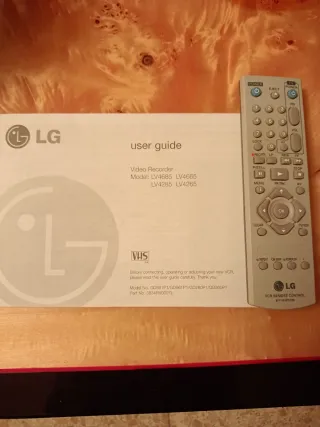 Reproductor VHS LG LV4685