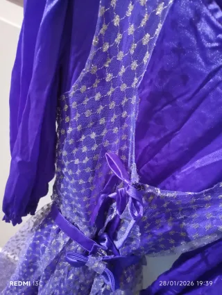 Disfraz mujer de época