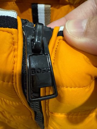 Colete Hugo Boss Laranja e Preto