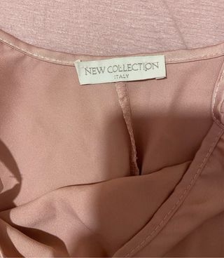 Camiseta tirantes satén beige