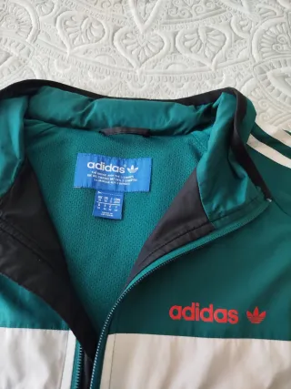 Cortavientos Adidas Retro capucha integrada