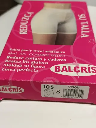 Faja Panty Tricot Anatómica Balcris Talla L