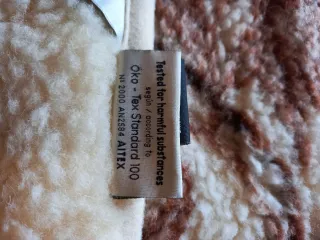 Colcha de lana pura virgen