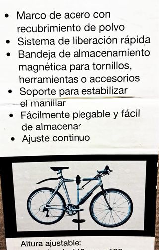 Soporte Reparación Bicicleta Plegable