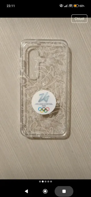Cover Samsung Galaxy S25+ Milano Cortina 2026
